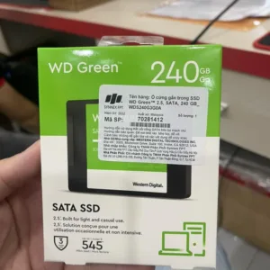 Ổ Cứng SSD WD Green 240GB - 2.5- SATA 6Gb/s - WDS240G2G0A  - Hàng Chính Hãng FPT