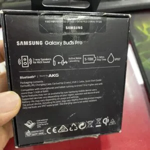 Tai nghe Bluetooth Samsung Galaxy Buds Pro R190 (MÀU ĐEN) – hàng mới chính hãng SAMSUNG