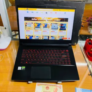 Laptop MSI GAMING GF63 THIN 10SC-480VN i7-10750H/ 16GB/ 512GB/ 4GB- GTX1650 Max-Q Design/ 144Hz/ Win11 (0037772)