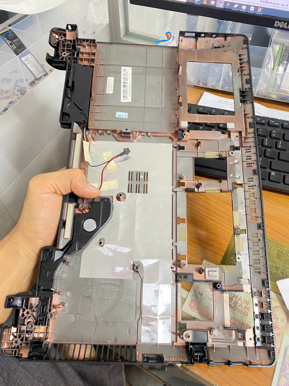 Guscio inferiore poggiapolsi per ASUS A55V K55V K55VD K55VM