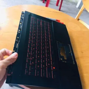 Thay mặt C Kèm Phím Vỏ Laptop Gaming MSI GF65 MS-16W1 MS-16W2 Thin 10SD 10SDR 10SCSXR 10SE 10SER 10UE 9SD 9SE 9SEXR – Zin tháo máy chính hãng 100%