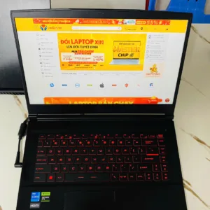 Laptop MSI GAMING GF63 Thin 12VE-460VN i5-12450H/ 16GB/ 512GB/ 6GB-RTX4050/ 144Hz"FHD/ Win11 (0085704)