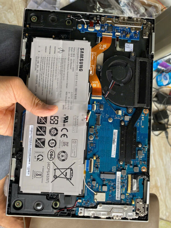 730qda Full Bộ Vỏ và Mainboar Laptop Samsung Galaxy Book Flex2 NP730QDA i5 ...