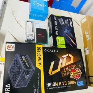 Bộ Máy GAMING và VĂN PHÒNG Mainboard GIGABYTE H610M CPU i3-13100 / 16GB / 512GB SSD/ Nguồn 750W/ VGA GT730/ Win11 Pro (MỚI 100%)