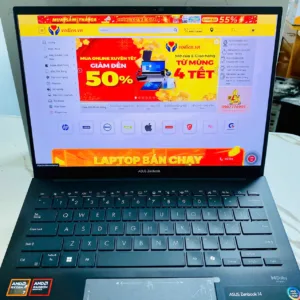 Laptop Asus Zenbook 14 OLED 2.8K UM3406KA-PP555WS Ryzen AI 7-350/ 32GB/ 512GB/ 120Hz"2880 x 1800"/ Win11