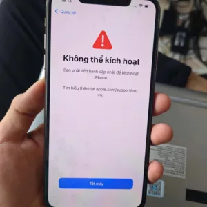 Sửa IPHONE không kích hoạt vô màn hình chính