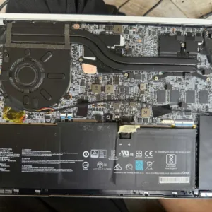 Sửa laptop msi modern 14 i3 i5 i7 thế hệ 11 , GTX 1650 Vệ sinh bụi, thay keo xịn làm mát máy ,thay mút xịn làm mát máy... loại tốt chính hãng