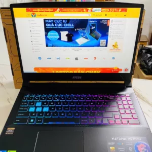 Laptop MSI Gaming Katana 15 B13UDXK - 2410VN i5-13420H/ 16GB/ 512GB/ RTX 3050 - 6GB/ Full HD" Tần số quét 144Hz/ Win11 (0131540)