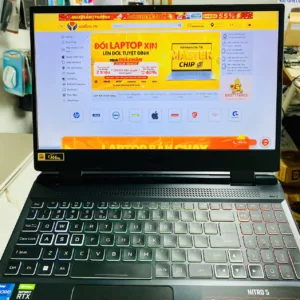 Laptop Acer Gaming Nitro 5 Tiger AN515-58-52SP i5-12500H/ 16GB/ 512GB/ 4GB - RTX3050/ 144Hz"FHD/ Win11 (0483400)