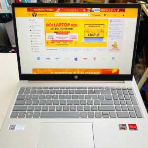 Laptop HP NoteBook Màu Vàng" 15 fc0085AU Ryzen 5-7430U/ 16GB/ 512GB/ Full HD/ Win11 (451HXJC)