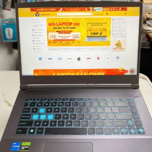 Laptop MSI Gaming Thin 15 B12UC-1416VN i5-12450H/ 16GB/ 512GB/ RTX 3050 - 4GB/ 144Hz"Full HD/ Win11 (0144807)
