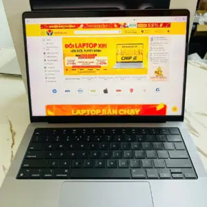 MacBook Pro 14 M1 Pro 2022/ 16GB/ 512GB/ 8 nhân CPU + GPU 14 nhân / macOS Sequoia 15.7.3 (KGT67DY) Màu Xám